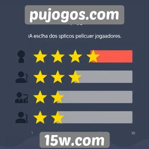 Impacto das avaliações de usuários no pujogos.com